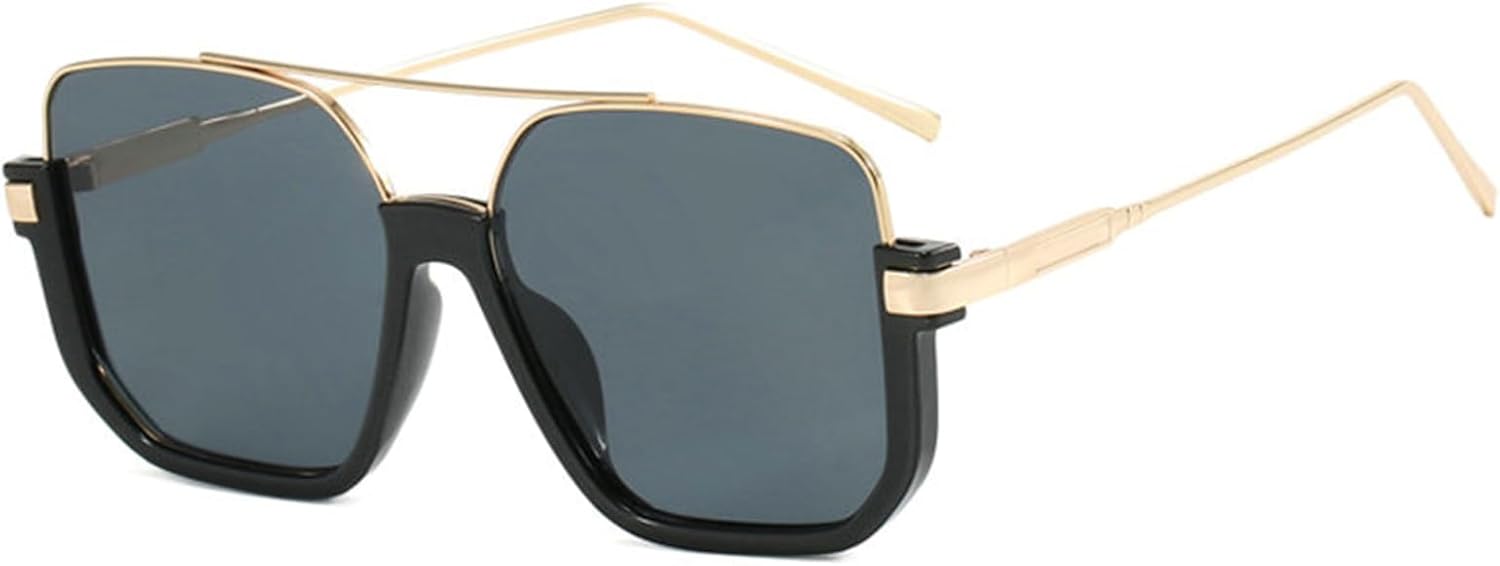 Солнцезащитные очки Helena Oversized Square для женщин, модные градиентные очки с защитой от УФ-излучения UV400 для мужчин, панк-стиль, синий и шампань, популярные солнцезащитные очки, C3
Солнцезащитные очки Helena Oversized Square для женщин, модные градиентные очки с защитой от УФ-излучения UV400 для мужчин, панк-стиль, синий и шампань, популярные солнцезащитные очки, C3