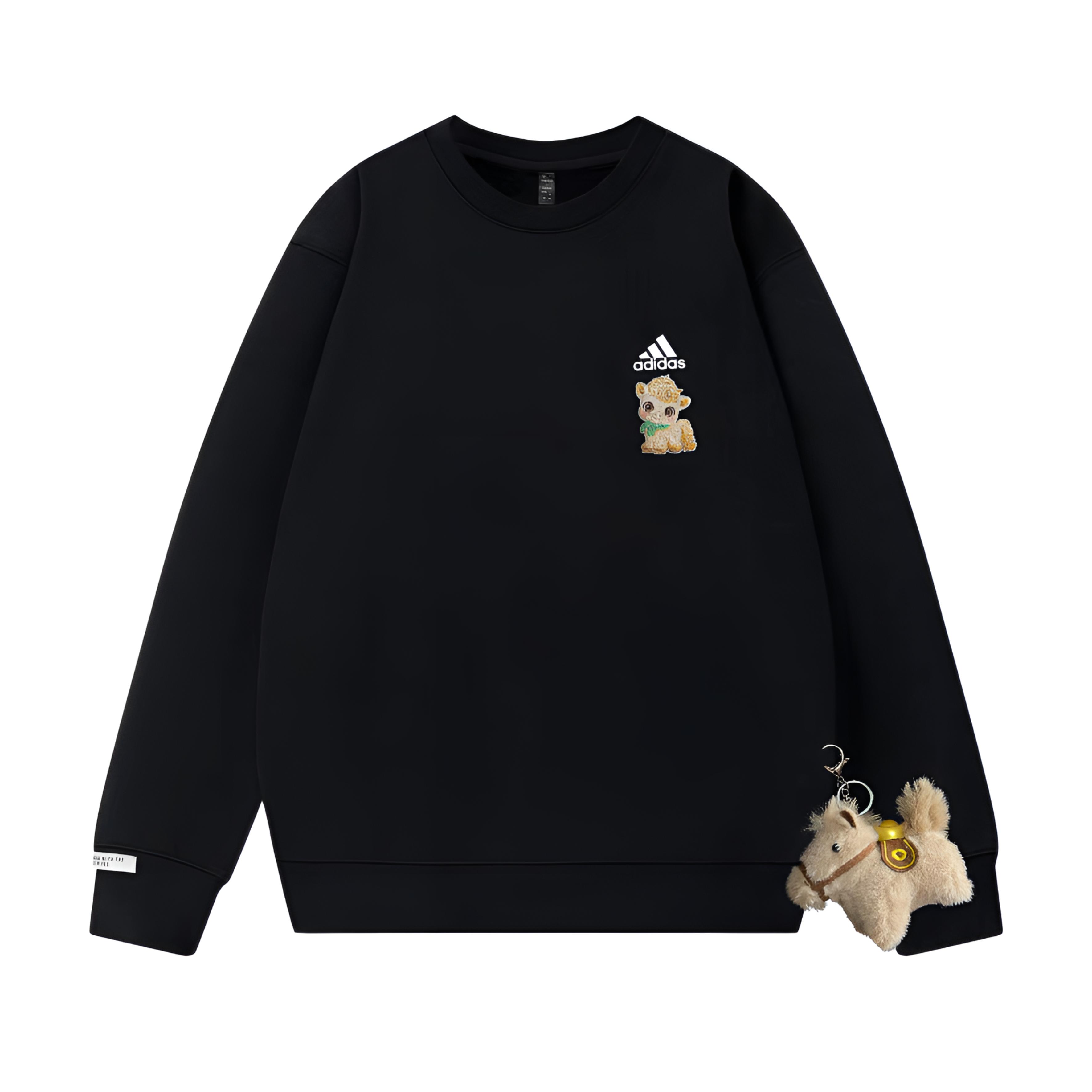 Adidas Свитшоты Unisex Black с круглым вырезом, умеренная посадка, Regular
Adidas Свитшоты Unisex Black с круглым вырезом, умеренная посадка, Regular