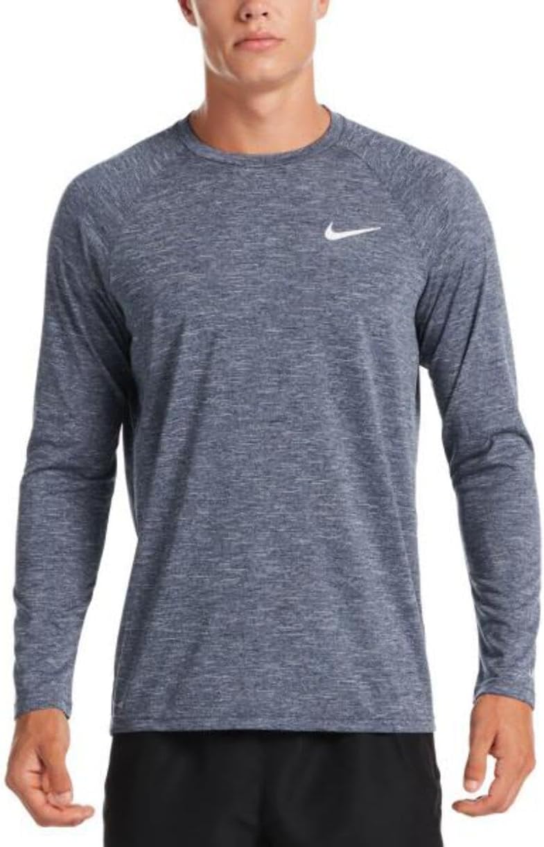 Мужская футболка с длинным рукавом Nike Hydrogua, Midnight Navy
Мужская футболка с длинным рукавом Nike Hydrogua, Midnight Navy