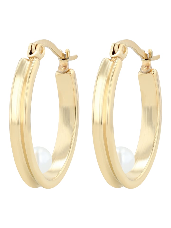 Adeliás Женские серьги из нержавеющей стали с жемчугом в золотом исполнении
Adeliás Женские серьги из нержавеющей стали с жемчугом в золотом исполнении