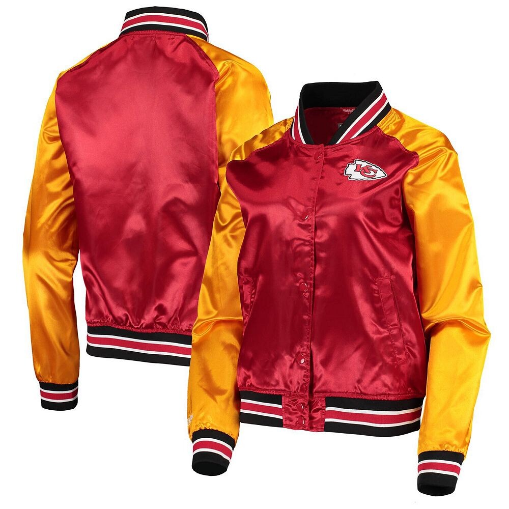 Женская атласная куртка с длинными кнопками Mitchell & Ness Red Kansas City Chiefs Team 2.0, цвет Chf Red
Женская атласная куртка с длинными кнопками Mitchell & Ness Red Kansas City Chiefs Team 2.0, цвет Chf Red