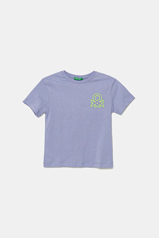 Детская хлопковая футболка United Colors Of Benetton, фиолетовый
Детская хлопковая футболка United Colors Of Benetton, фиолетовый