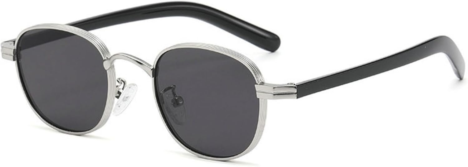 Willochra Модные маленькие круглые металлические солнцезащитные очки для женщин в стиле ретро-панк 90-х, для мужчин, трендовые квадратные солнцезащитные очки с металлической оправой и защитой от УФ-излучения UV400, C3
Willochra Модные маленькие круглые металлические солнцезащитные очки для женщин в стиле ретро-панк 90-х, для мужчин, трендовые квадратные солнцезащитные очки с металлической оправой и защитой от УФ-излучения UV400, C3