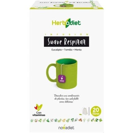 Гербодиет Мягкое дыхание 20 F, Nova Diet
Гербодиет Мягкое дыхание 20 F, Nova Diet