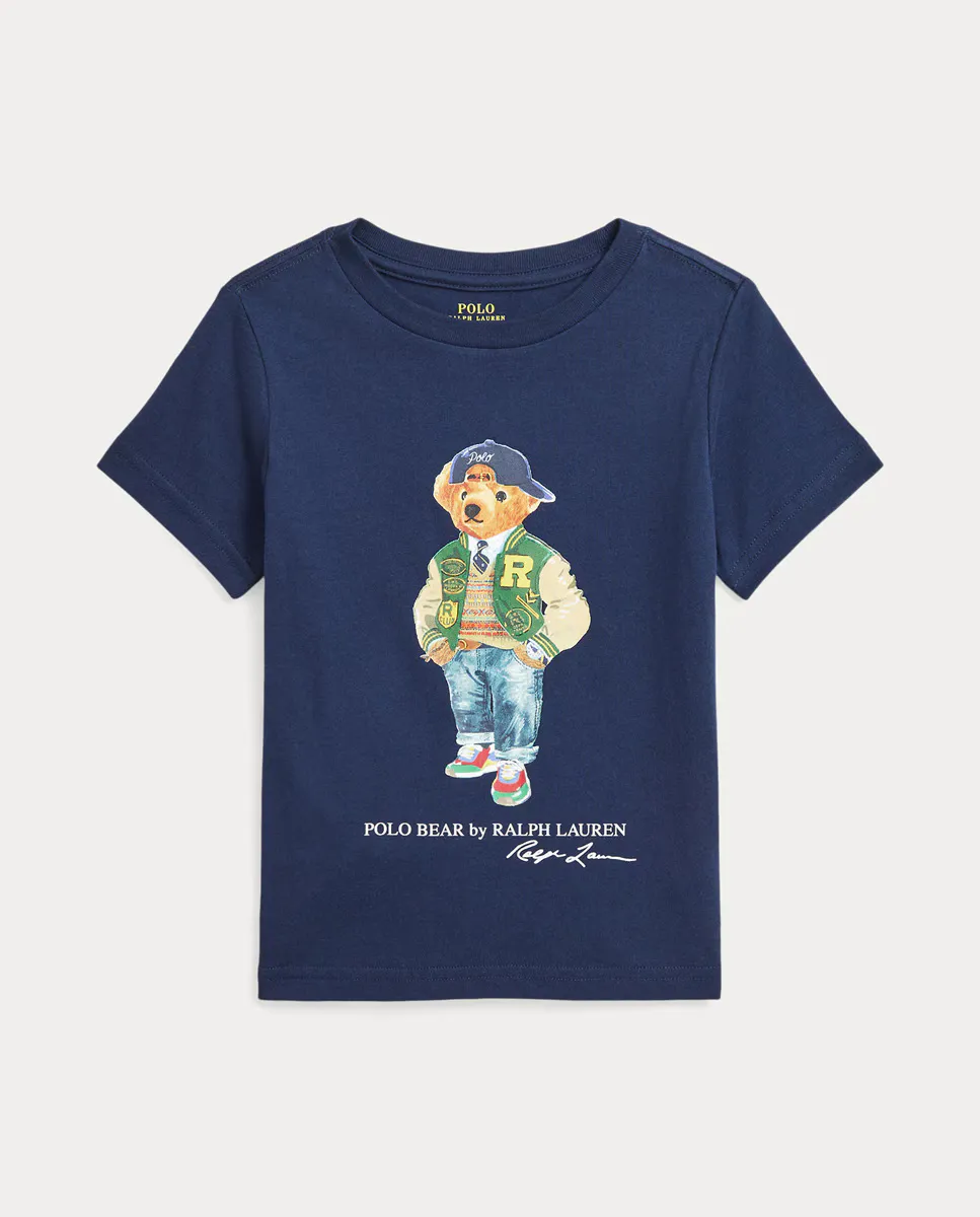 Хлопковая футболка для мальчика темно-синего цвета Polo Ralph Lauren, темно-синий
Хлопковая футболка для мальчика темно-синего цвета Polo Ralph Lauren, темно-синий