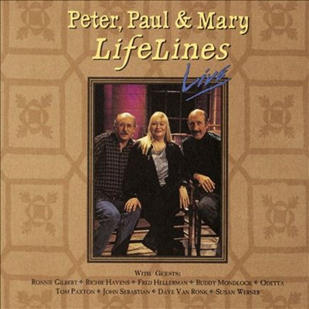 Диск CD Lifelines Live - Peter, Paul And Mary
Диск CD Lifelines Live - Peter, Paul And Mary