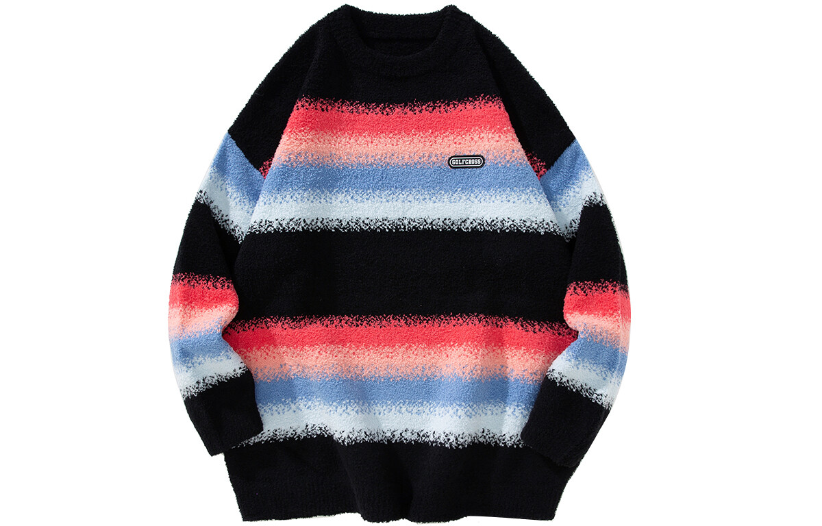 Свитер унисекс GOLFCROSS, Черные/красные полосы
Свитер унисекс GOLFCROSS, Черные/красные полосы