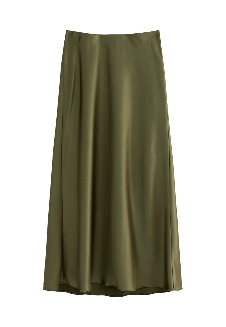 Юбка-колокольчик Bias Cut Midi New Look, оливковый
Юбка-колокольчик Bias Cut Midi New Look, оливковый