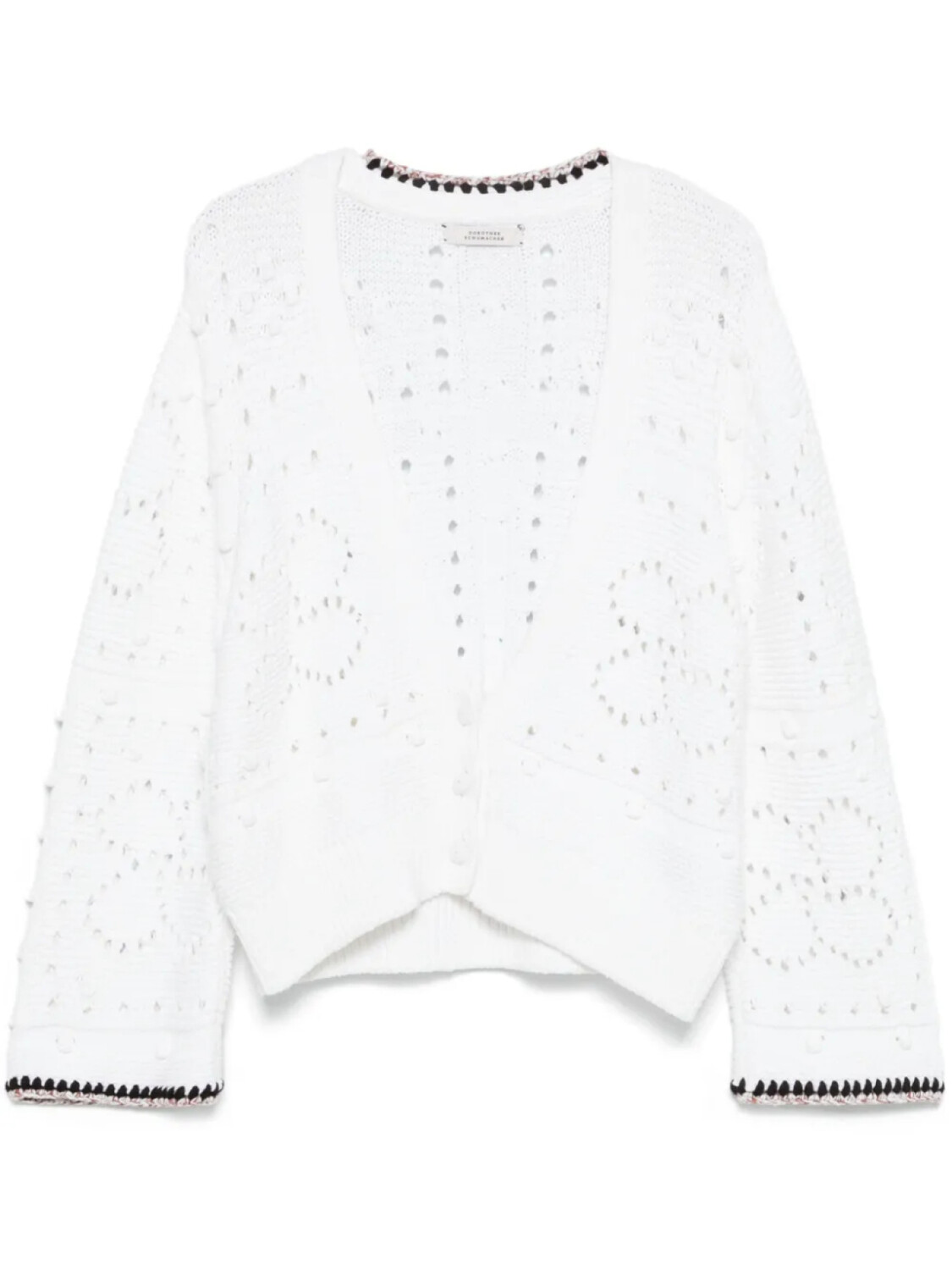 Dorothee Schumacher кардиган с контрастной отделкой, белый
Dorothee Schumacher кардиган с контрастной отделкой, белый