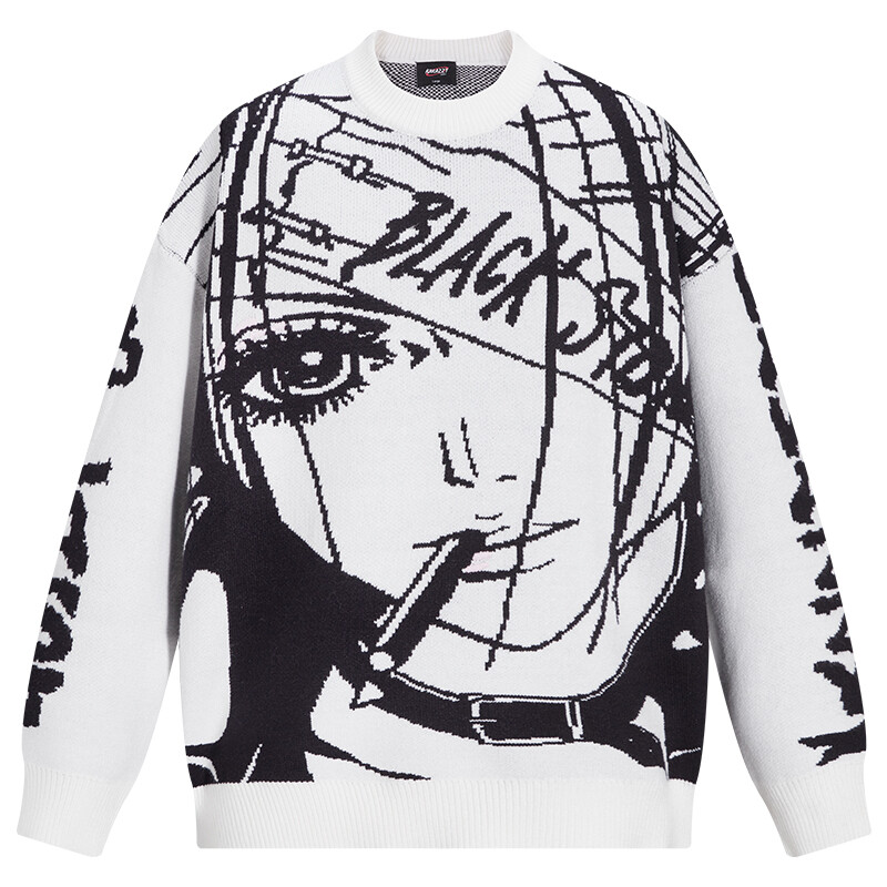 KAKAZZY Свитер унисекс, Белый
KAKAZZY Свитер унисекс, Белый