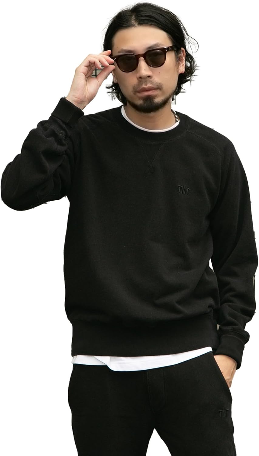 Толстовка с длинными рукавами (винтажная обработка, логотип бренда) Мужская Tmt, черный
Толстовка с длинными рукавами (винтажная обработка, логотип бренда) Мужская Tmt, черный