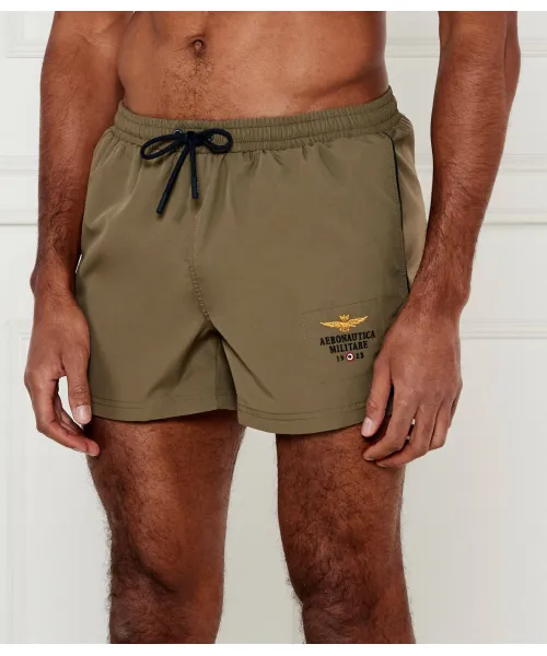 Пляжные шорты Regular fit Aeronautica Militare, зеленый
Пляжные шорты Regular fit Aeronautica Militare, зеленый