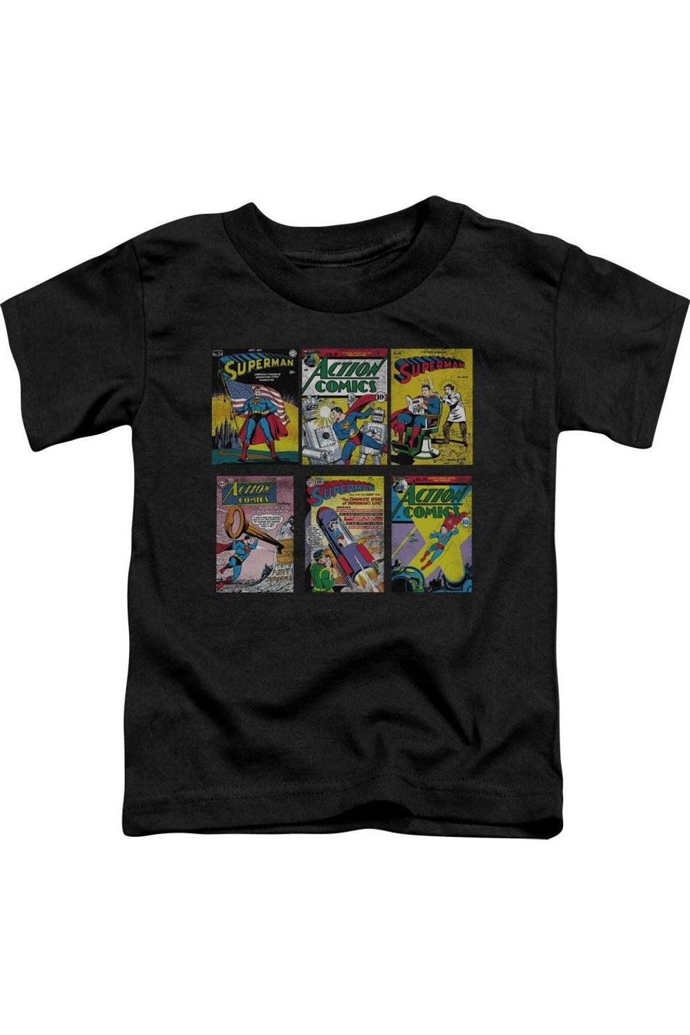 Футболка с коротким рукавом для малышей с принтом Супермена Gildan, черный
Футболка с коротким рукавом для малышей с принтом Супермена Gildan, черный