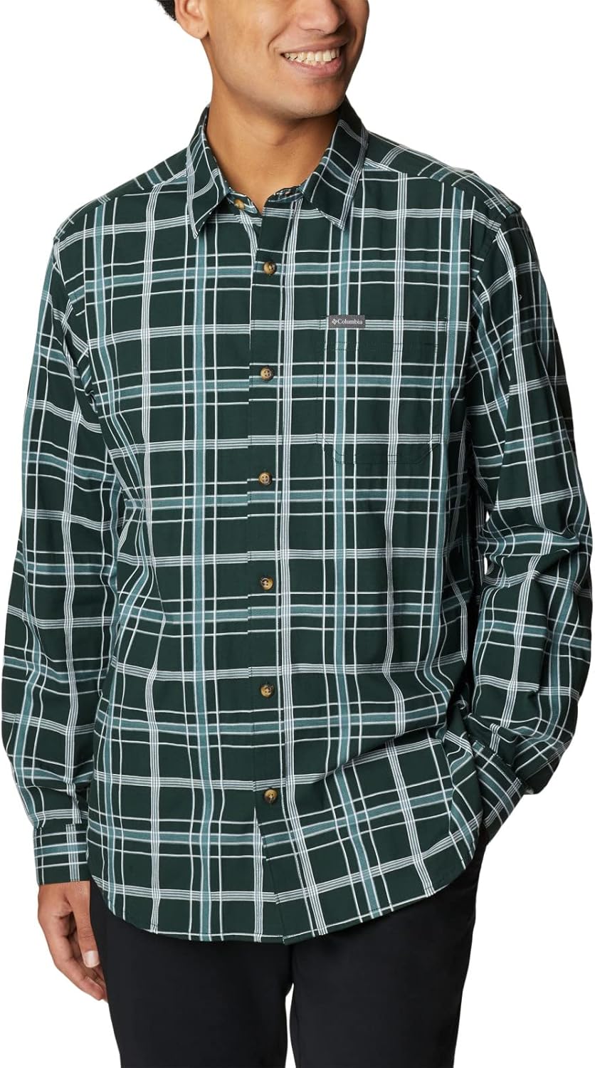 Рубашка Columbia Mens Vapor Ridge III с длинным рукавом, походная рубашка, Spruce Tartan
Рубашка Columbia Mens Vapor Ridge III с длинным рукавом, походная рубашка, Spruce Tartan