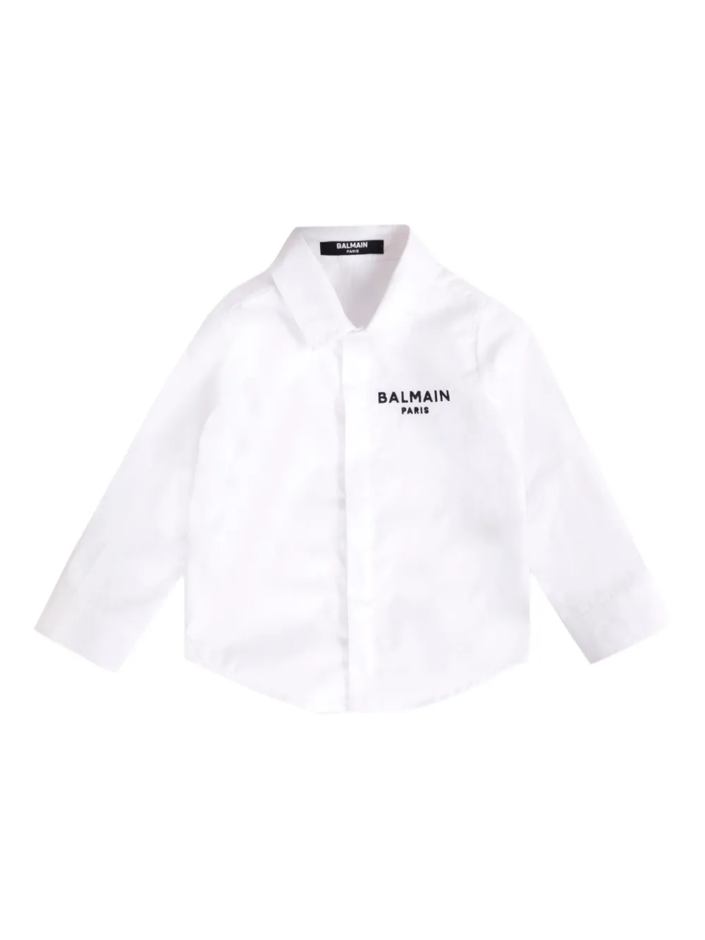 Рубашка с вышитым логотипом Balmain Kids, белый
Рубашка с вышитым логотипом Balmain Kids, белый