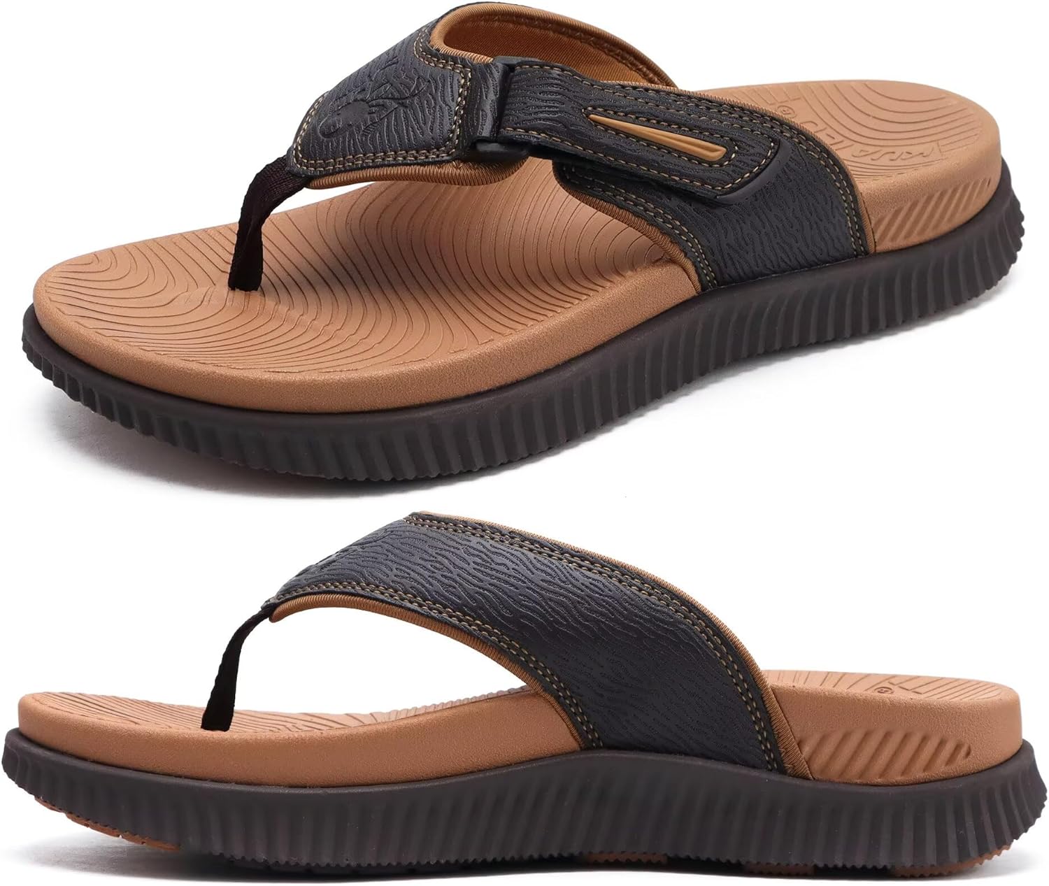 Мужские ортопедические шлепанцы KuaiLu для мужчин, сандалии для восстановления и ходьбы, регулируемые, с толстой спортивной амортизацией, легкие и водоотталкивающие, мягкие и комфортные с поддержкой свода стопы, коричневый/хаки
Мужские ортопедические шлепанцы KuaiLu для мужчин, сандалии для восстановления и ходьбы, регулируемые, с толстой спортивной амортизацией, легкие и водоотталкивающие, мягкие и комфортные с поддержкой свода стопы, коричневый/хаки
