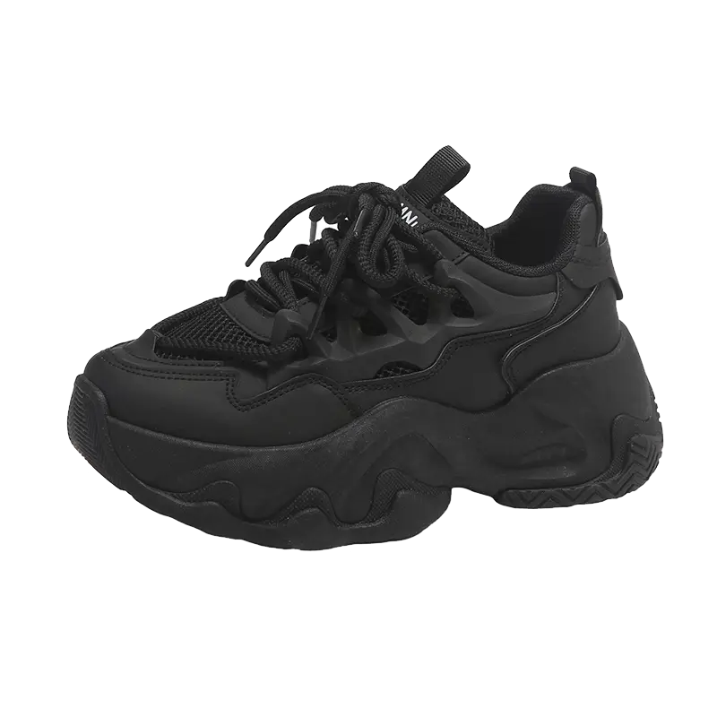 Детские низкие повседневные кроссовки с антиударной системой, устойчивые к истиранию, с отскоком, дышащие, легкие, амортизирующие ADOONGA, черный 
Детские низкие повседневные кроссовки с антиударной системой, устойчивые к истиранию, с отскоком, дышащие, легкие, амортизирующие ADOONGA, черный