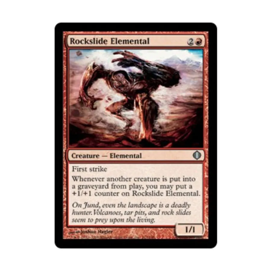 CCG Оползневой элементаль (U), MTG - Shards of Alara 
CCG Оползневой элементаль (U), MTG - Shards of Alara