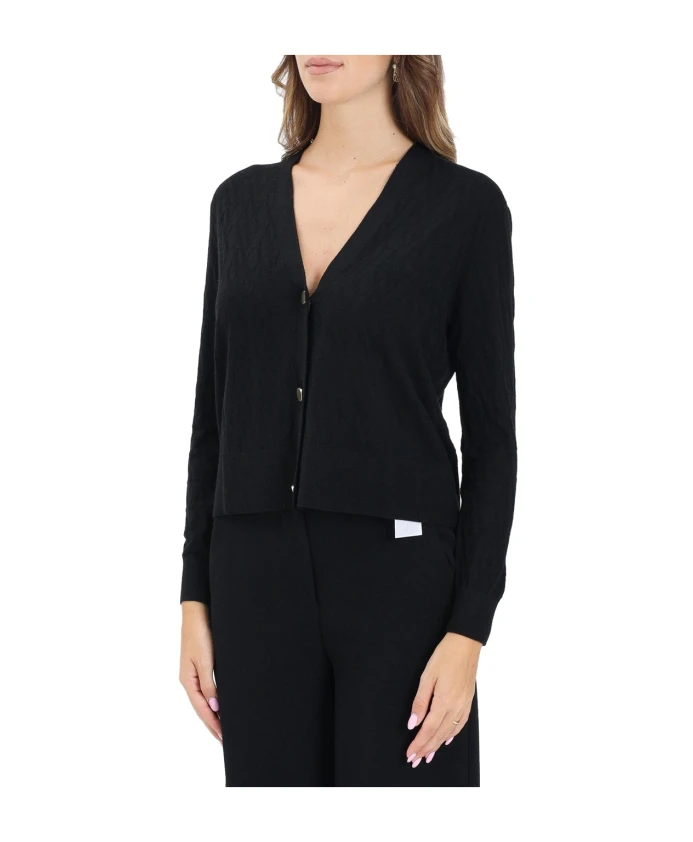 Укороченный кардиган с логотипом. Armani Exchange, черный
Укороченный кардиган с логотипом. Armani Exchange, черный