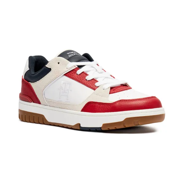 Кожаные баскетбольные кроссовки Tommy Hilfiger, красный 
Кожаные баскетбольные кроссовки Tommy Hilfiger, красный