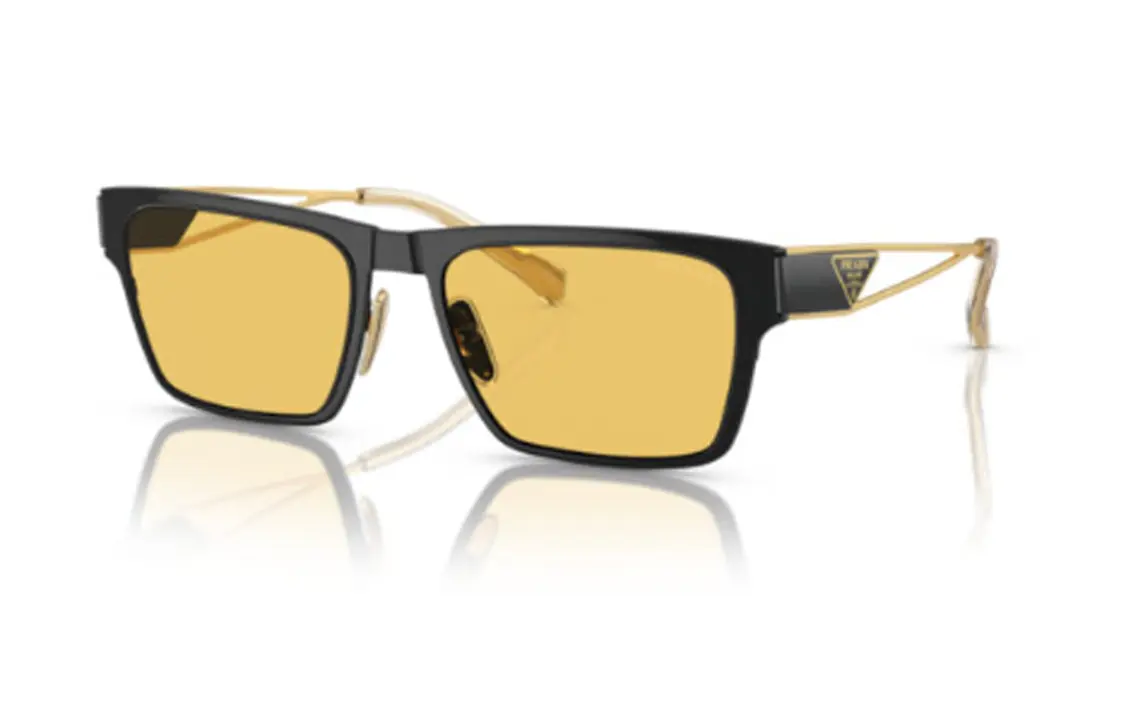 Металлические солнцезащитные очки асимметричной формы унисекс черные PRADA
Металлические солнцезащитные очки асимметричной формы унисекс черные PRADA