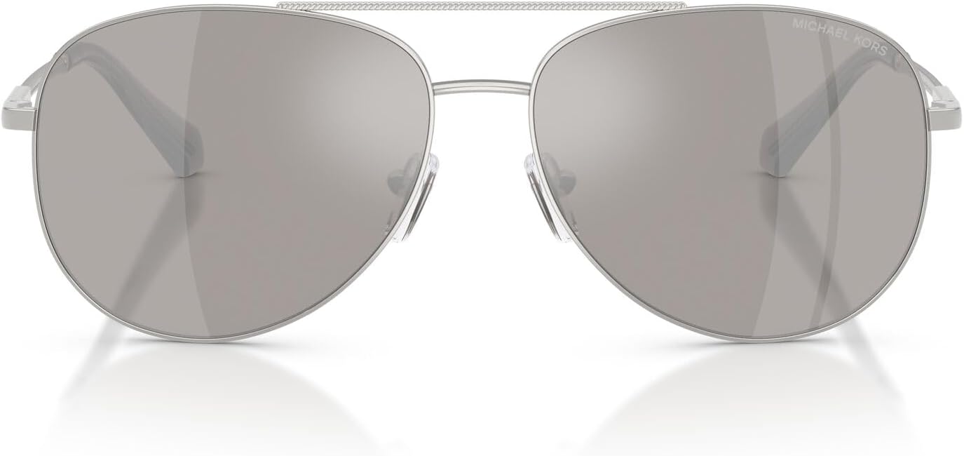 Очки Michael Kors womens Mk1172 Perledo, Silver/Silver Mirrored
Очки Michael Kors womens Mk1172 Perledo, Silver/Silver Mirrored