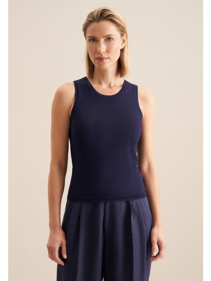 Пуловер Seidensticker, темно-синий
Пуловер Seidensticker, темно-синий