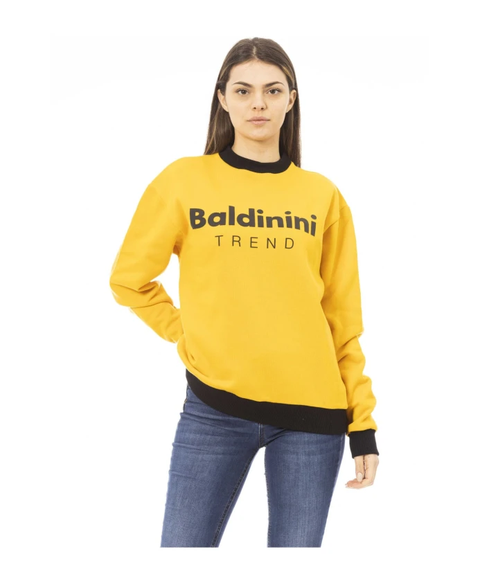 Пуловер с длинными рукавами и логотипом Baldinini, желтый
Пуловер с длинными рукавами и логотипом Baldinini, желтый