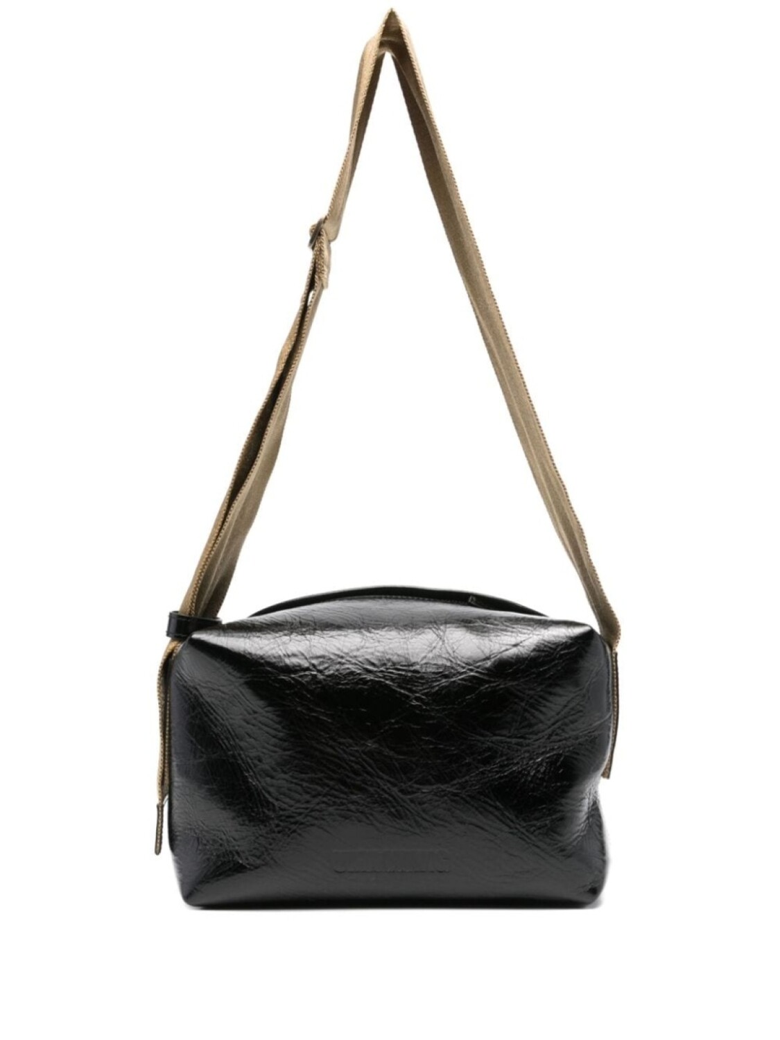 Uma Wang сумка через плечо с тисненым логотипом, черный
Uma Wang сумка через плечо с тисненым логотипом, черный