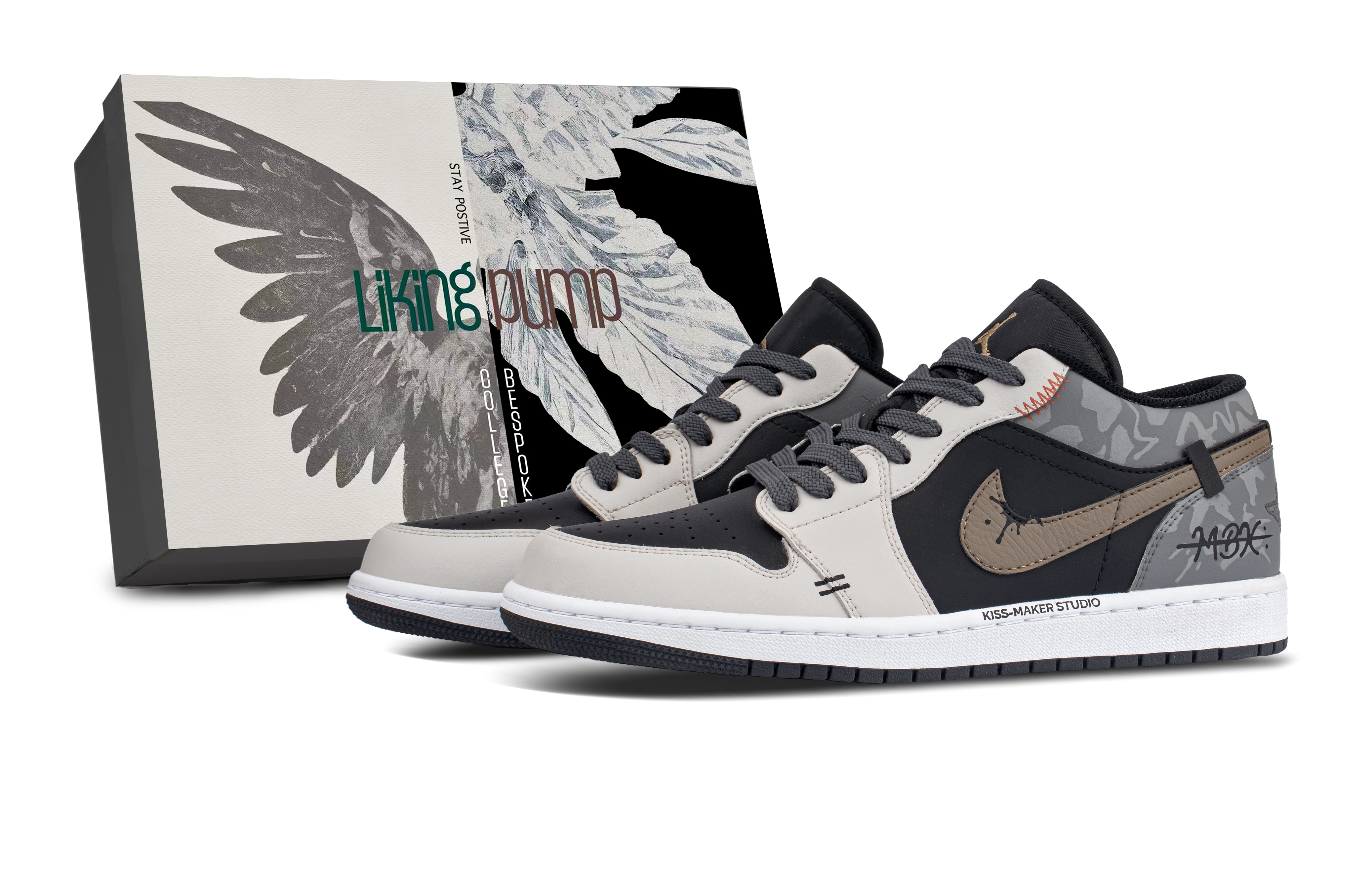 Jordan Баскетбольные кроссовки Air 1 Low Top Vintage, мужские, черно-серые
Jordan Баскетбольные кроссовки Air 1 Low Top Vintage, мужские, черно-серые