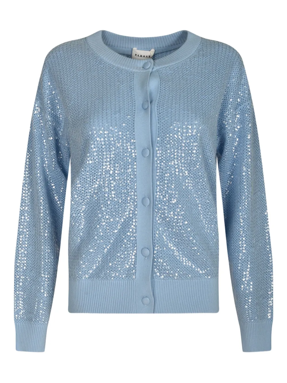 Кардиган с пайетками P.A.R.O.S.H., синий
Кардиган с пайетками P.A.R.O.S.H., синий