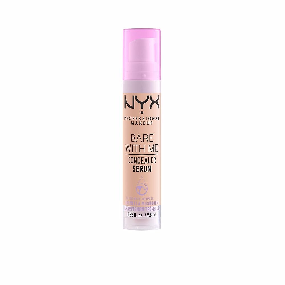 Корректор макияжа Bare with me concealer serum Nyx professional make up, 9,6 мл, 02-light
Корректор макияжа Bare with me concealer serum Nyx professional make up, 9,6 мл, 02-light