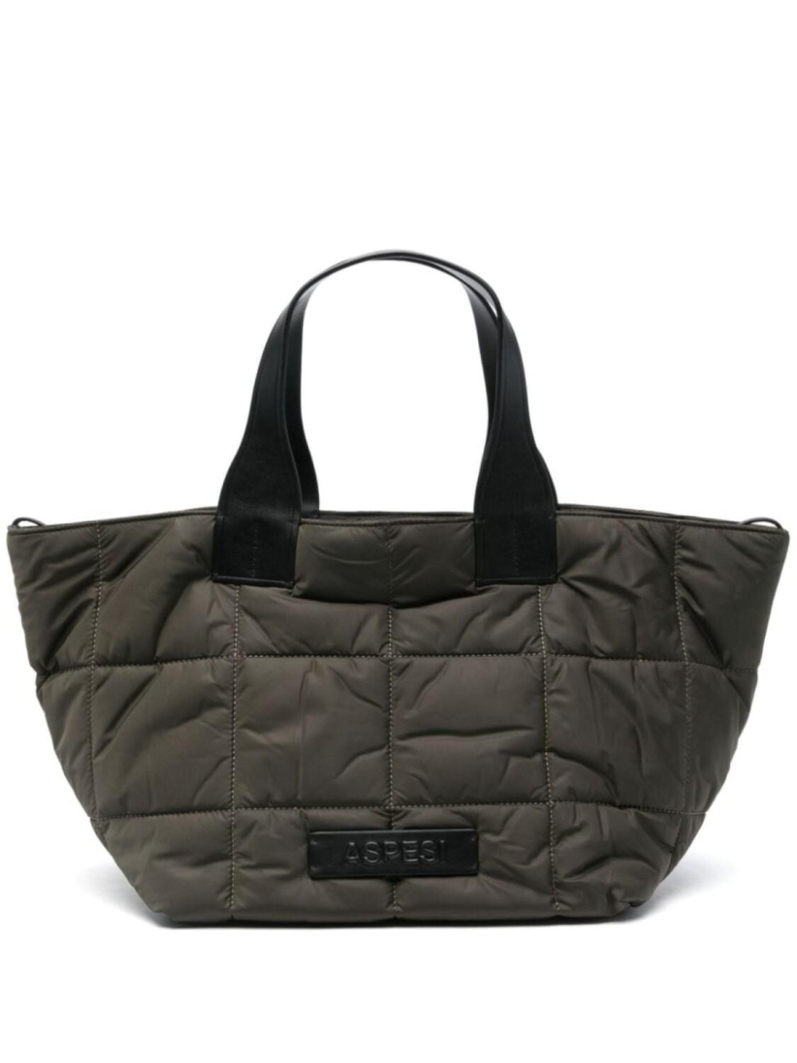 ASPESI дутая сумка-тоут, зеленый
ASPESI дутая сумка-тоут, зеленый