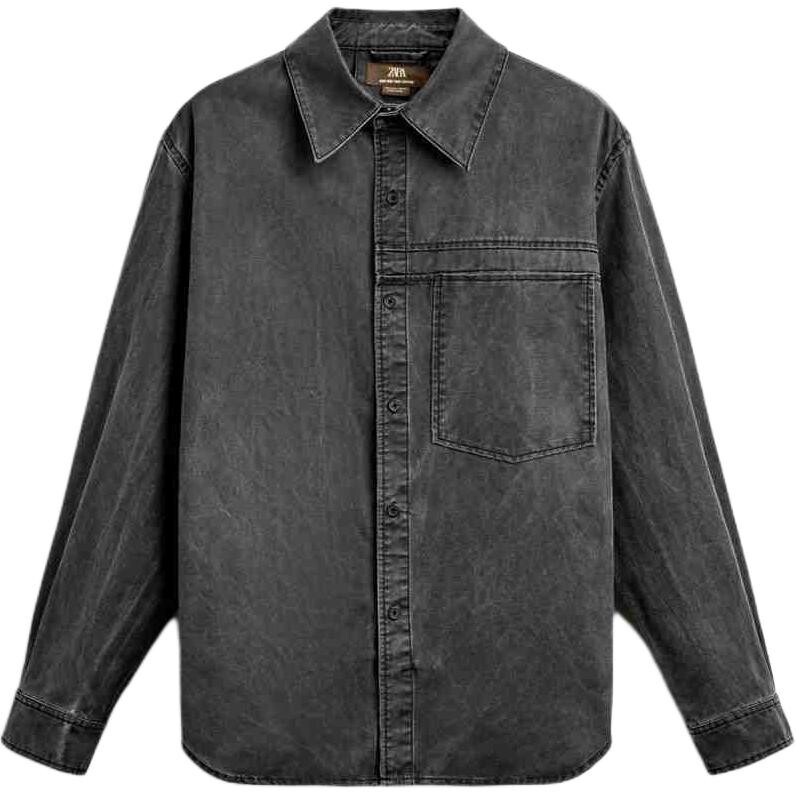 Джинсовая куртка мужская темно-серый Zara
Джинсовая куртка мужская темно-серый Zara