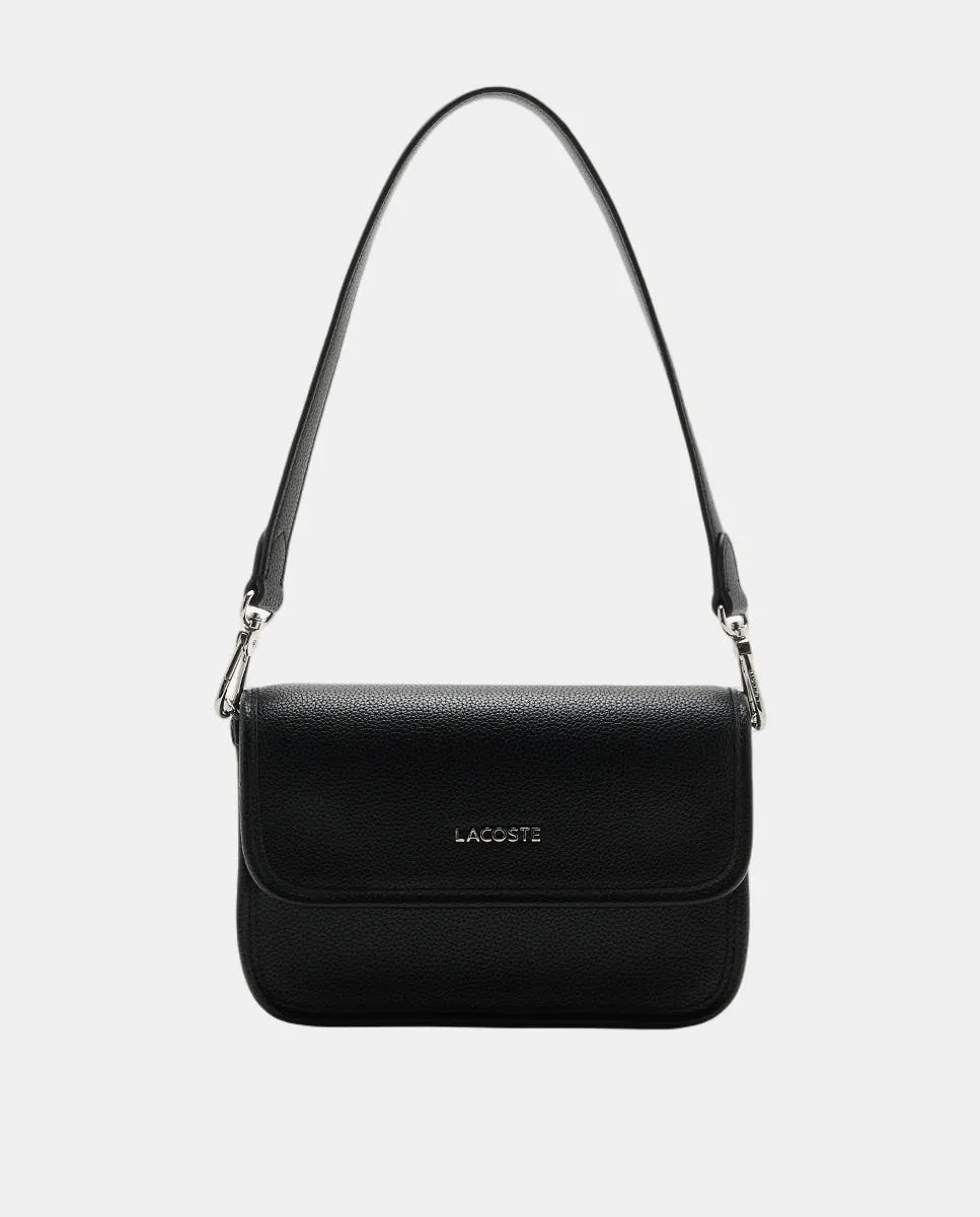 Классическая сумка через плечо с клапаном Lacoste, черный
Классическая сумка через плечо с клапаном Lacoste, черный