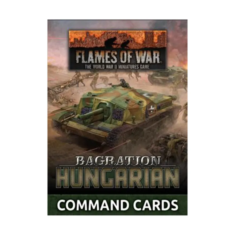 Багратион - Венгерские командные карты, Flames of War - WWII - Core Rules & Assorted (4th Edition)
Багратион - Венгерские командные карты, Flames of War - WWII - Core Rules & Assorted (4th Edition)