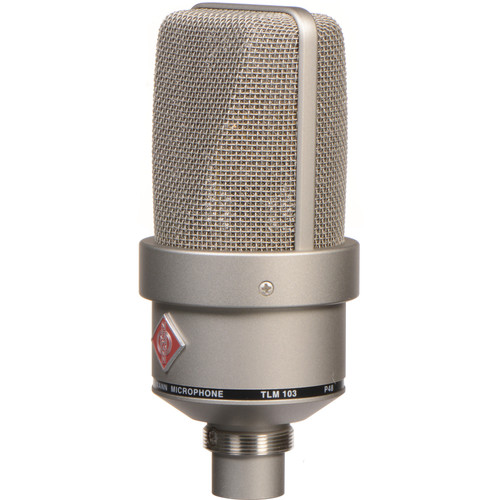 Кардиоидный конденсаторный микрофон Neumann TLM 103 с большой диафрагмой (никель)
Кардиоидный конденсаторный микрофон Neumann TLM 103 с большой диафрагмой (никель)