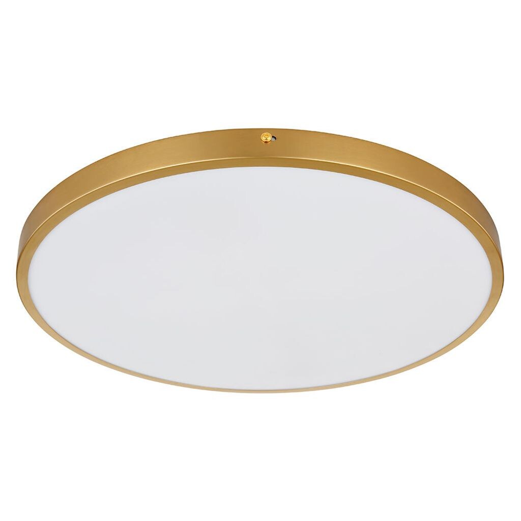 Светодиодный потолочный светильник, металл, латунь, угол света, D 45 см Globo Lighting, золото
Светодиодный потолочный светильник, металл, латунь, угол света, D 45 см Globo Lighting, золото