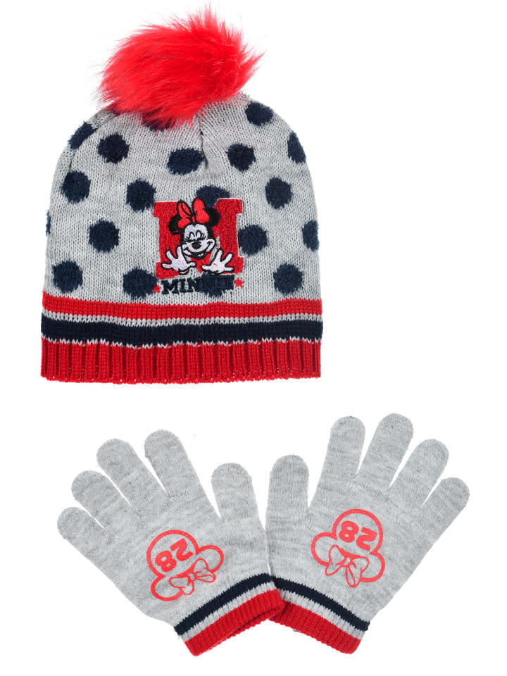 Шапка Disney Minnie Mouse, серый 
Шапка Disney Minnie Mouse, серый