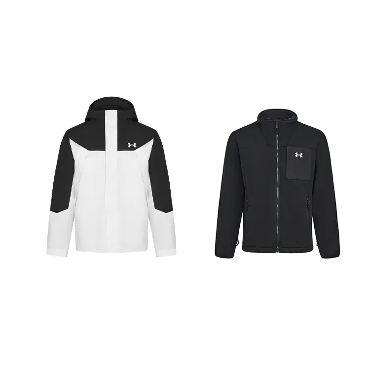 Under Armour Куртка унисекс черно-белая
Under Armour Куртка унисекс черно-белая