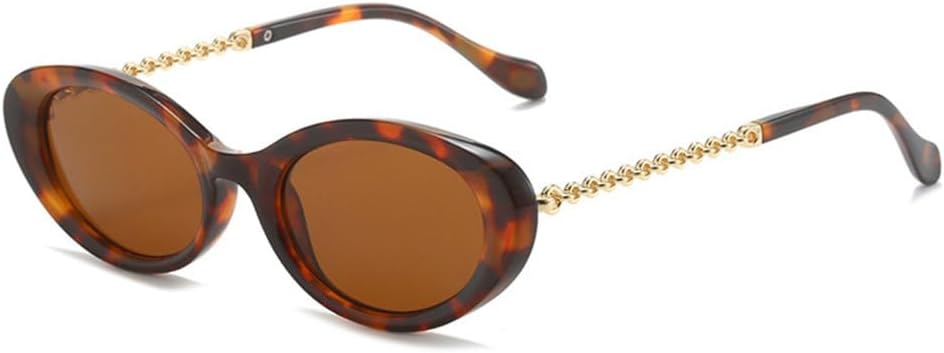 Винтажные овальные солнцезащитные очки для женщин, модные, с металлическими цепочками на дужках, солнцезащитные очки UV400 для мужчин, «кошачий глаз», оливково-зеленые MTZJH, Leopard Tea
Винтажные овальные солнцезащитные очки для женщин, модные, с металлическими цепочками на дужках, солнцезащитные очки UV400 для мужчин, «кошачий глаз», оливково-зеленые MTZJH, Leopard Tea