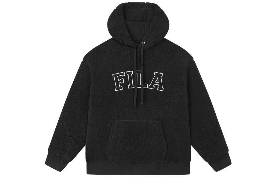 Толстовка унисекс, цвет черный как смоль Fila, черный 
Толстовка унисекс, цвет черный как смоль Fila, черный