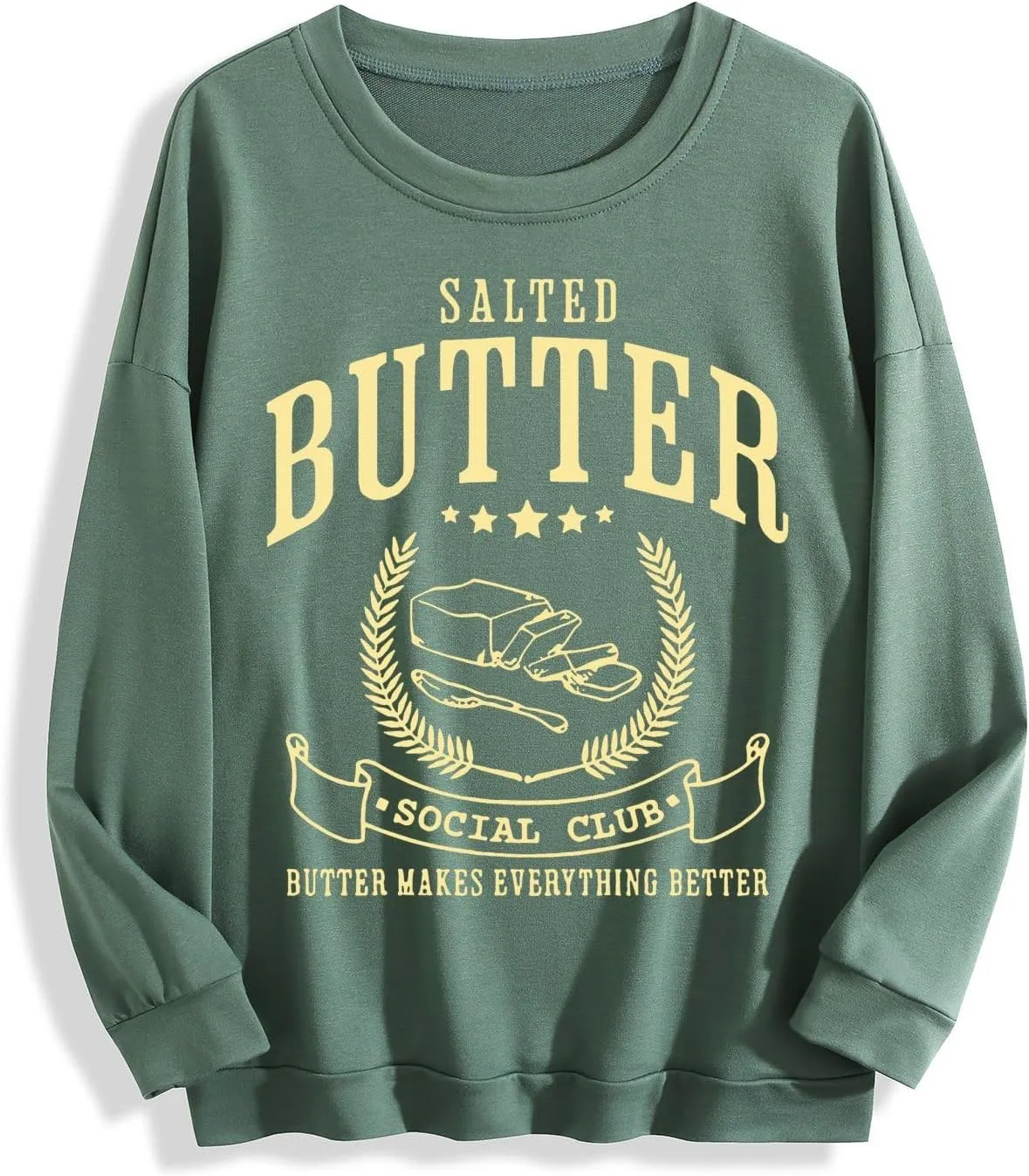 Толстовка с принтом "Salted Butter" WRYUENIN
Толстовка с принтом "Salted Butter" WRYUENIN