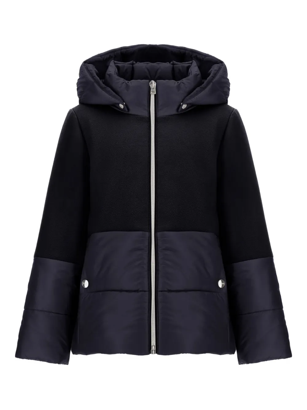 Стеганая утепленная куртка с капюшоном Herno Kids, синий 
Стеганая утепленная куртка с капюшоном Herno Kids, синий