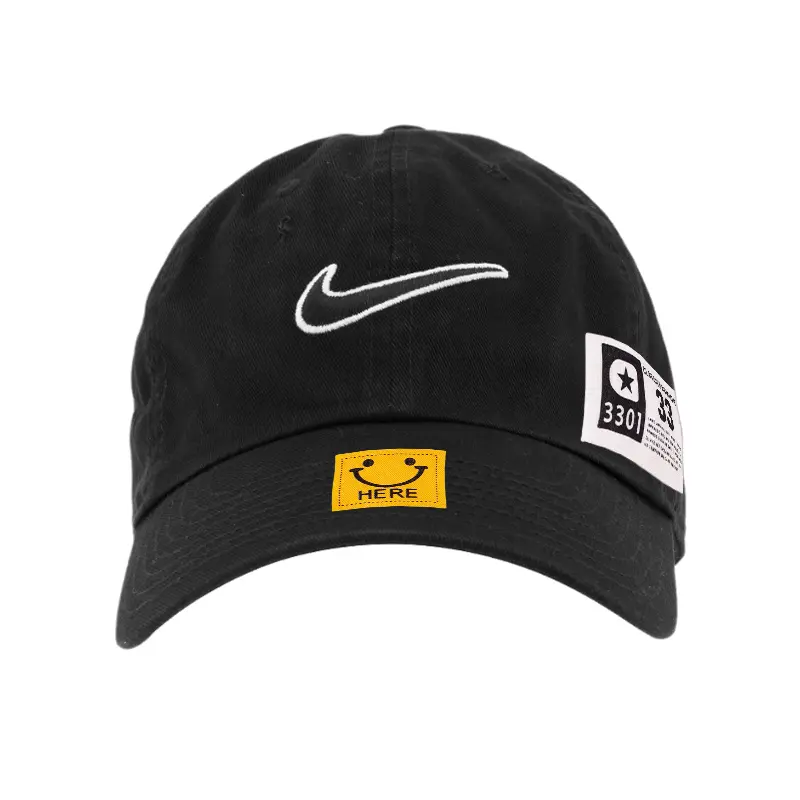 Бейсболка из полиэстера унисекс Nike, черный
Бейсболка из полиэстера унисекс Nike, черный