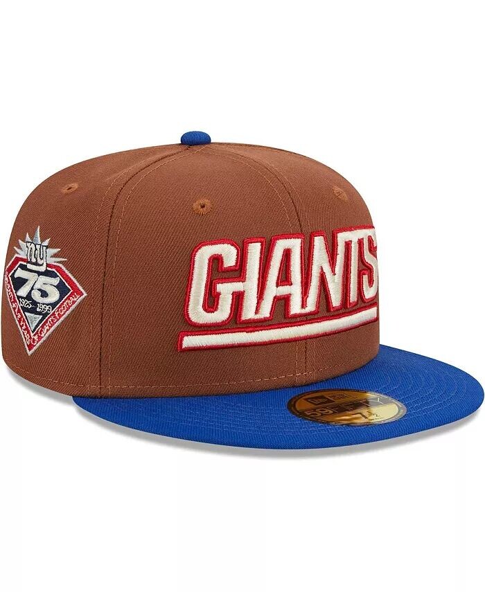 Мужская коричневая шляпа Royal New York Giants Harvest 75th Anniversary 59FIFTY Fitted Hat New Era
Мужская коричневая шляпа Royal New York Giants Harvest 75th Anniversary 59FIFTY Fitted Hat New Era