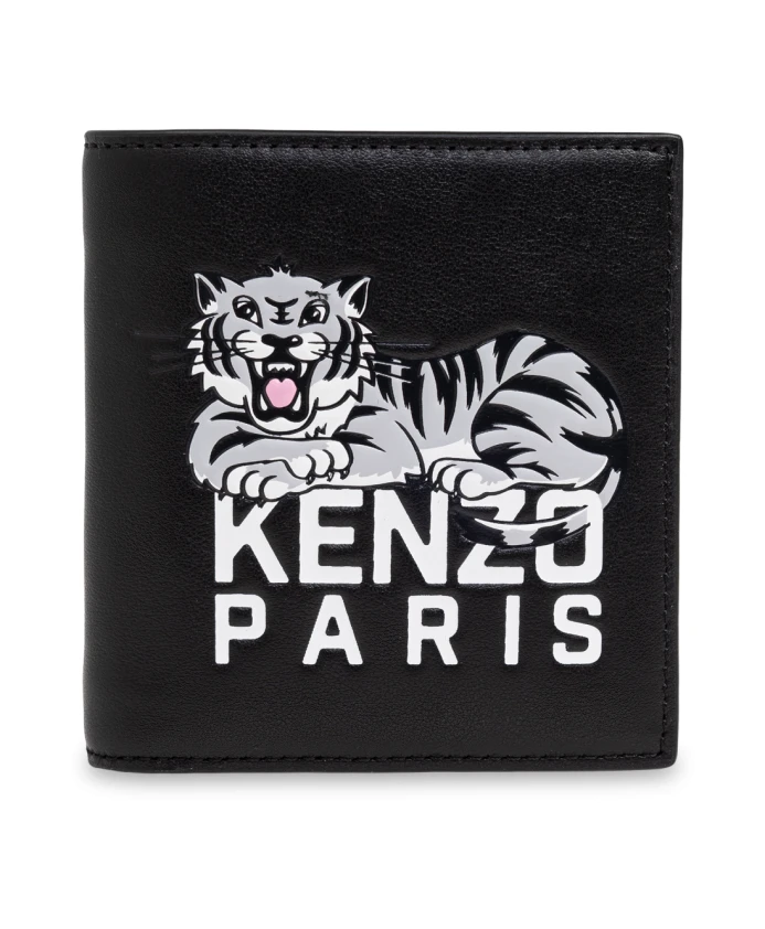 Кожаный кошелек Kenzo, черный
Кожаный кошелек Kenzo, черный