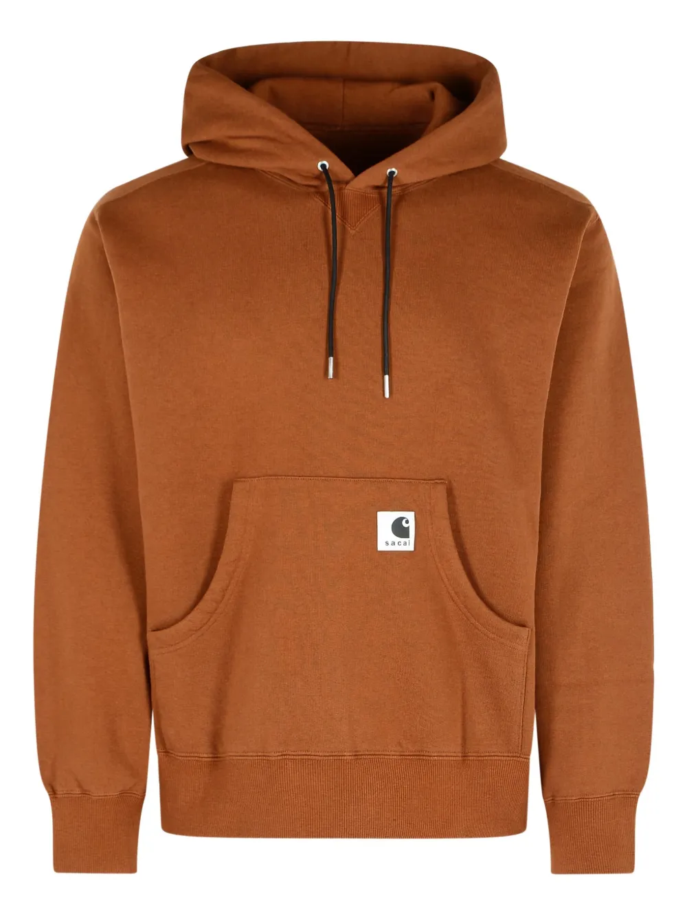 Худи с кулиской и нашивкой-логотипом Sacai, коричневый
Худи с кулиской и нашивкой-логотипом Sacai, коричневый