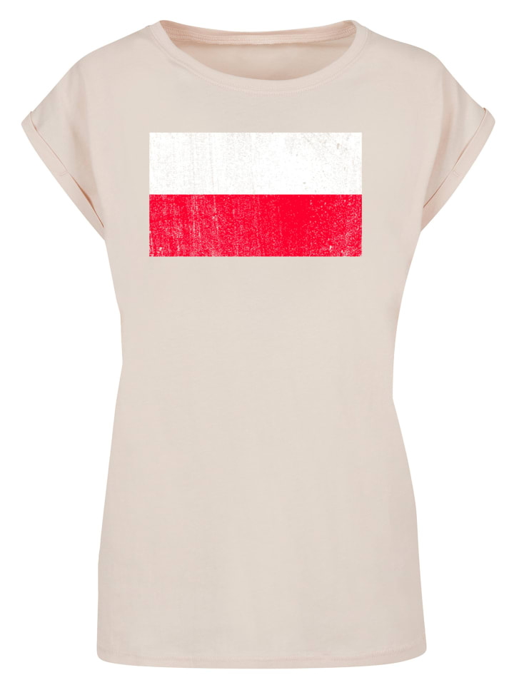 F4NT4STIC Футболка с изображением польского флага, состаренная белым песком
F4NT4STIC Футболка с изображением польского флага, состаренная белым песком