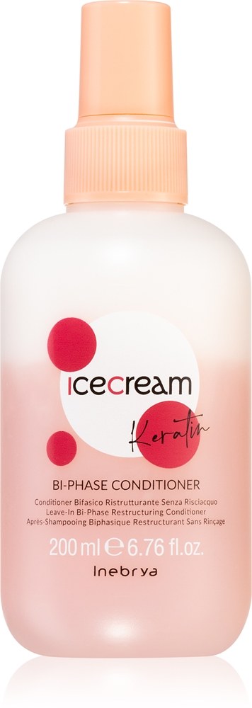 Двухфазный несмываемый кондиционер с кератином Inebrya, 200 мл
Двухфазный несмываемый кондиционер с кератином Inebrya, 200 мл